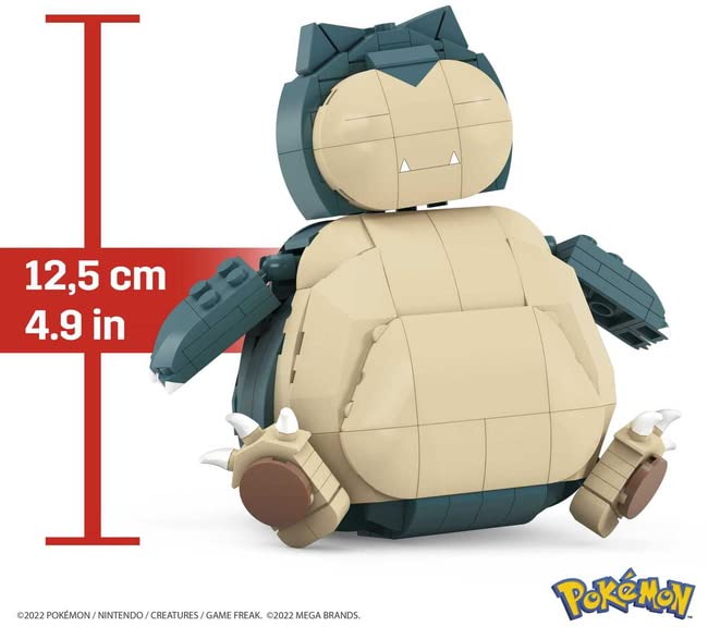 MEGA Pokemon Snorlax Building Blocks Set 246 Pieces