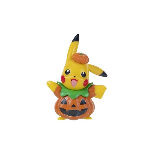 Pokemon Halloween Calendar 2025 - Calendar with 11 Battle Figures with Special Finish and Five Chip Board Accessories