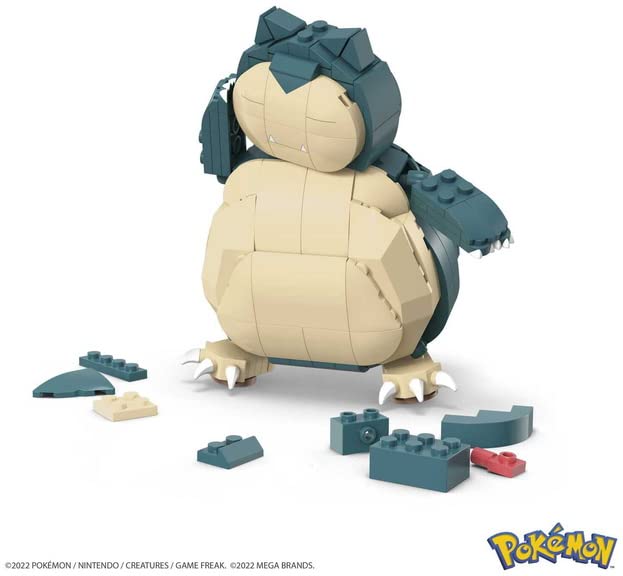 MEGA Pokemon Snorlax Building Blocks Set 246 Pieces