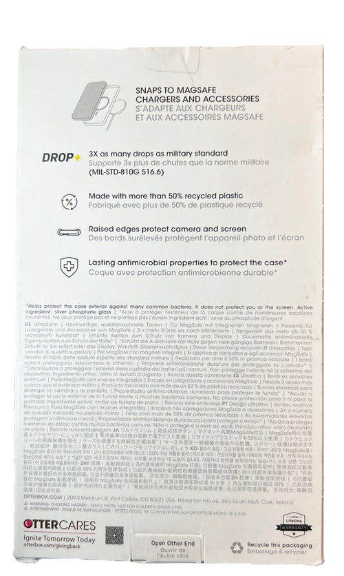 OtterBox Apple iPhone 15 Pro Max Symmetry Series Case MagSafe - Black